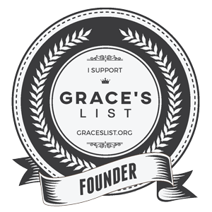 GracesList founder banner